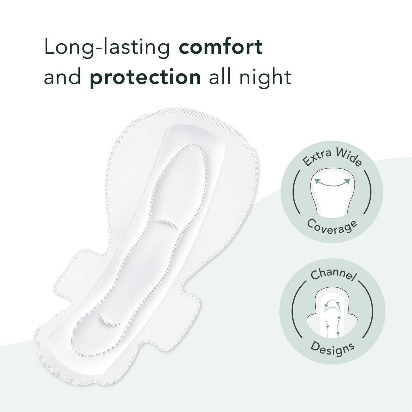 [Rael] Overnight Organic Cotton Sanitary pad (Ready stock in MALAYSIA)