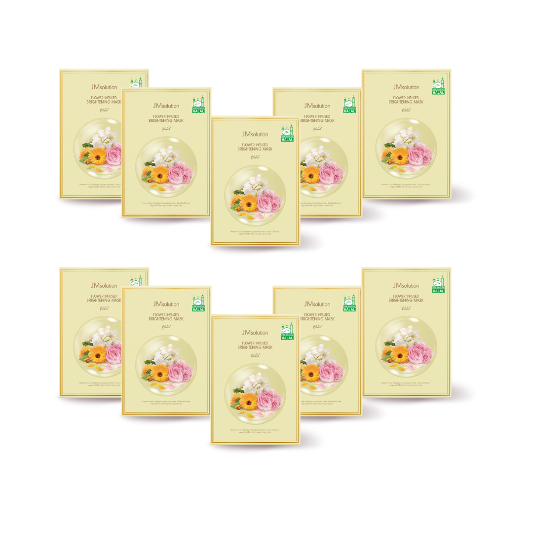 [JM Solution Mask] Flower Infused Brightening Mask