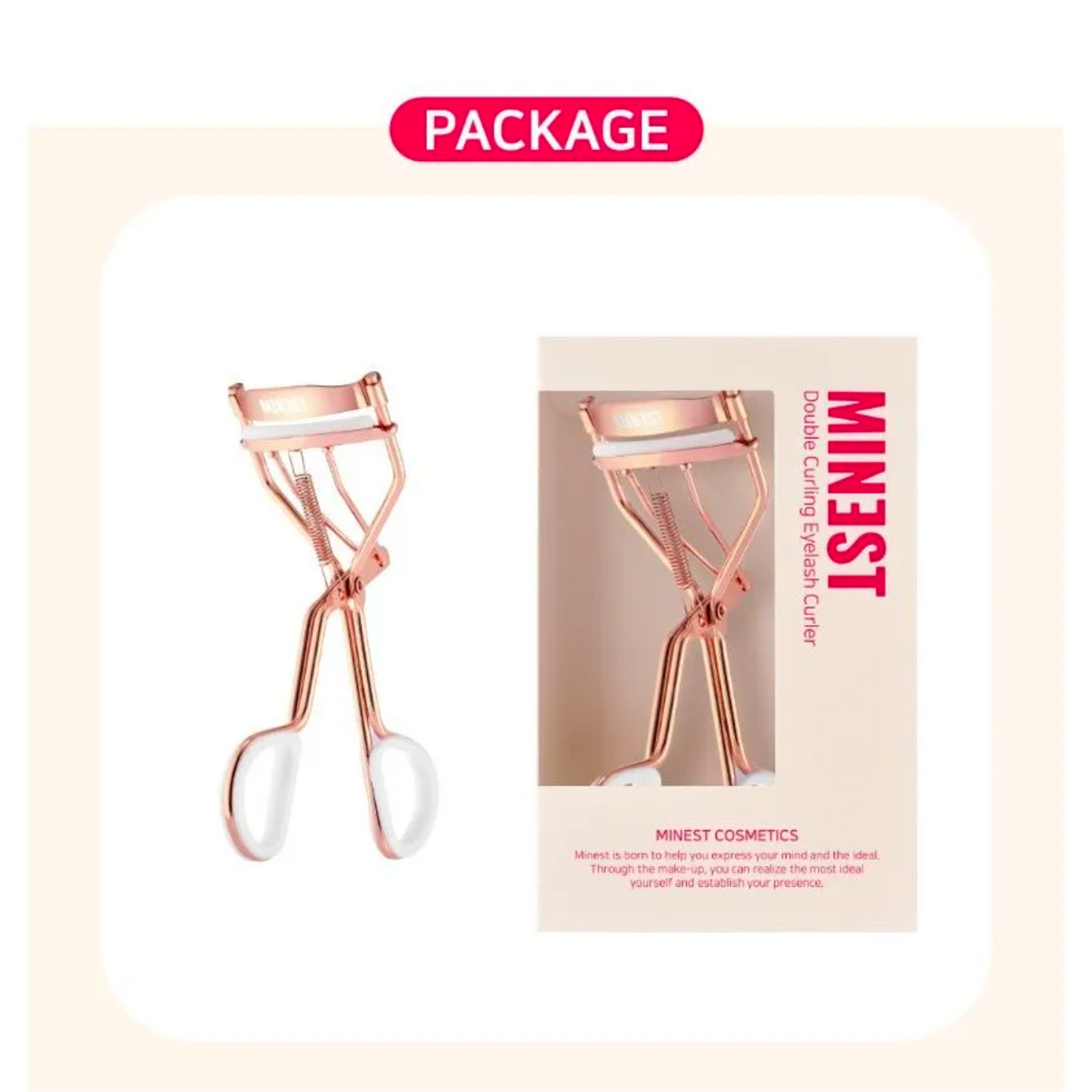 [MINEST] Double Curling Eyelash Curler