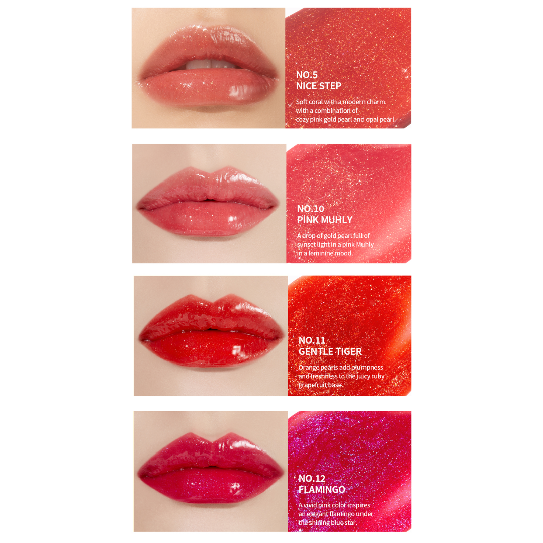 [UNLEASHIA] Non-Sticky Dazzle Lip Tints