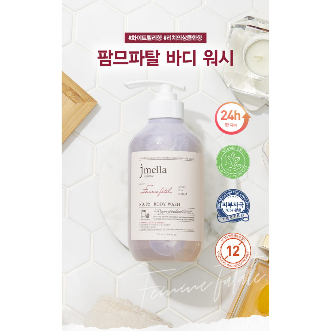 [Jmella] Scented Body Wash [France Collection]