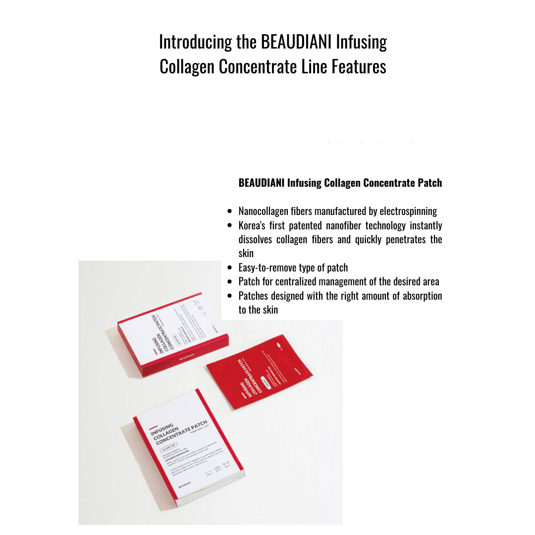 [BEAUDIANI] Infusing Collagen Concentrate Patch