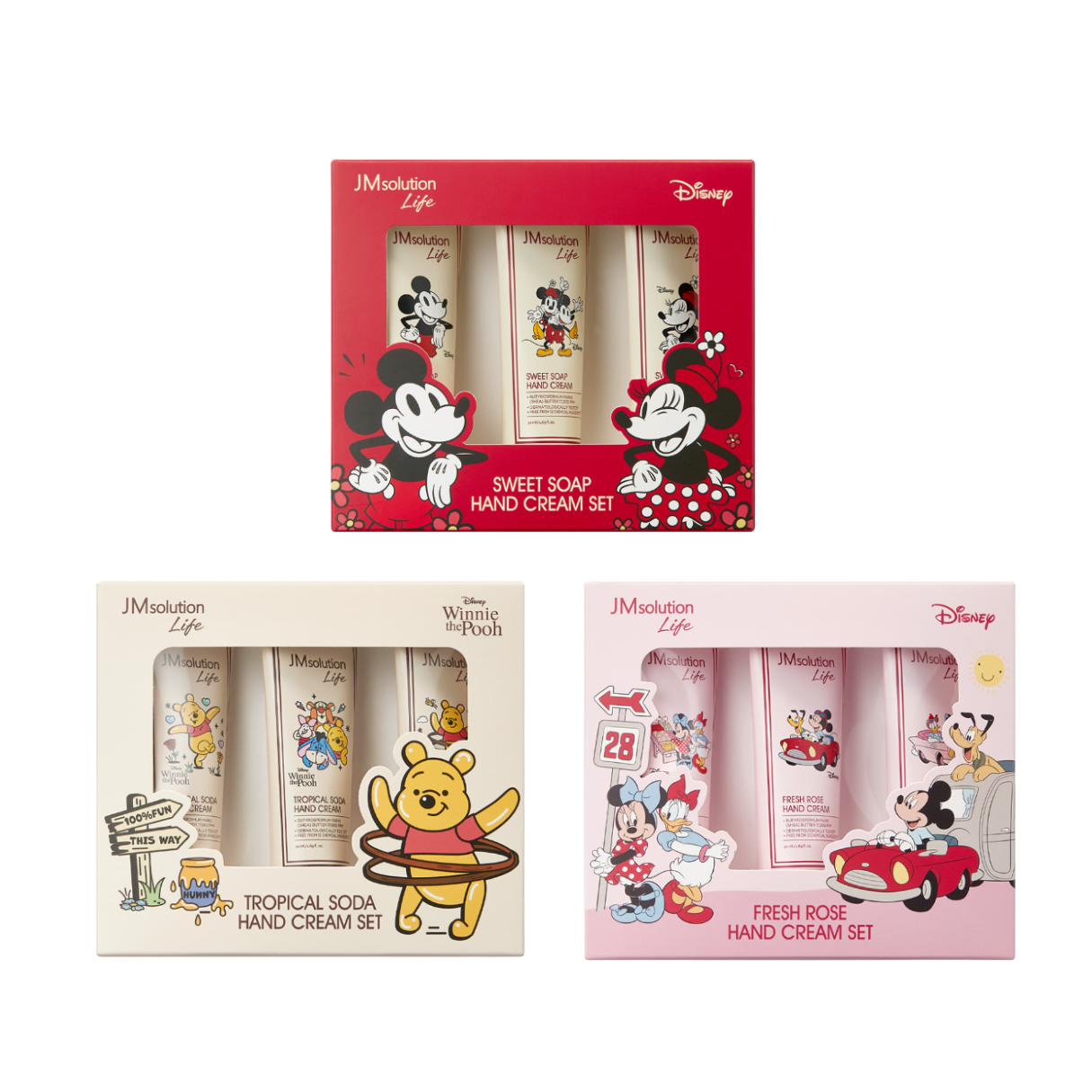 [JMSolution] Disney Hand Cream Set (3pcs)