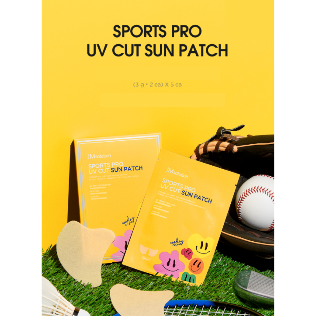 [JMSOLUTION] Sports Pro UV Cut Sun Patch
