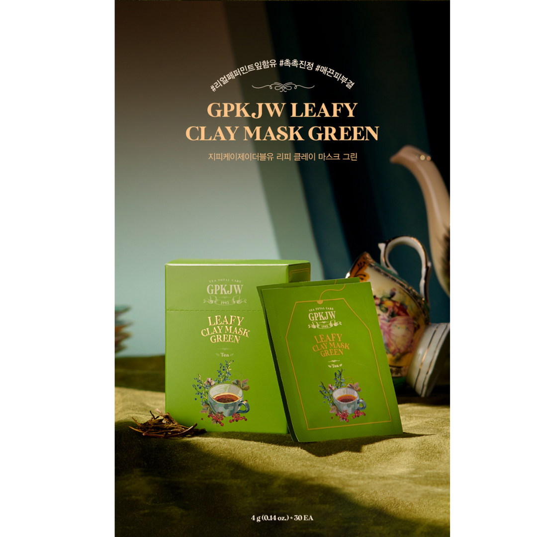 [GPKJW] Leafy Clay Mask [Green]