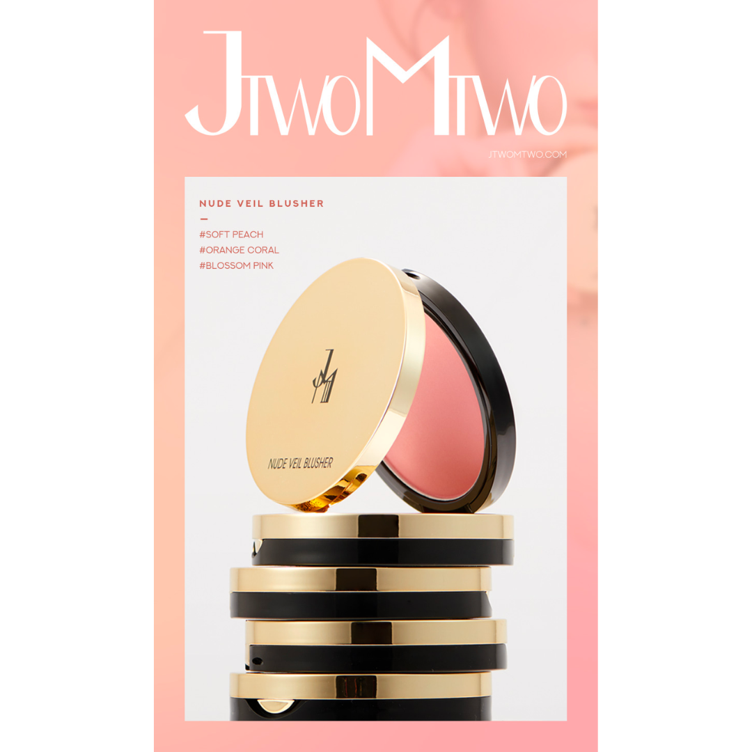 [JTWOMTWO] Nude Veil Blusher