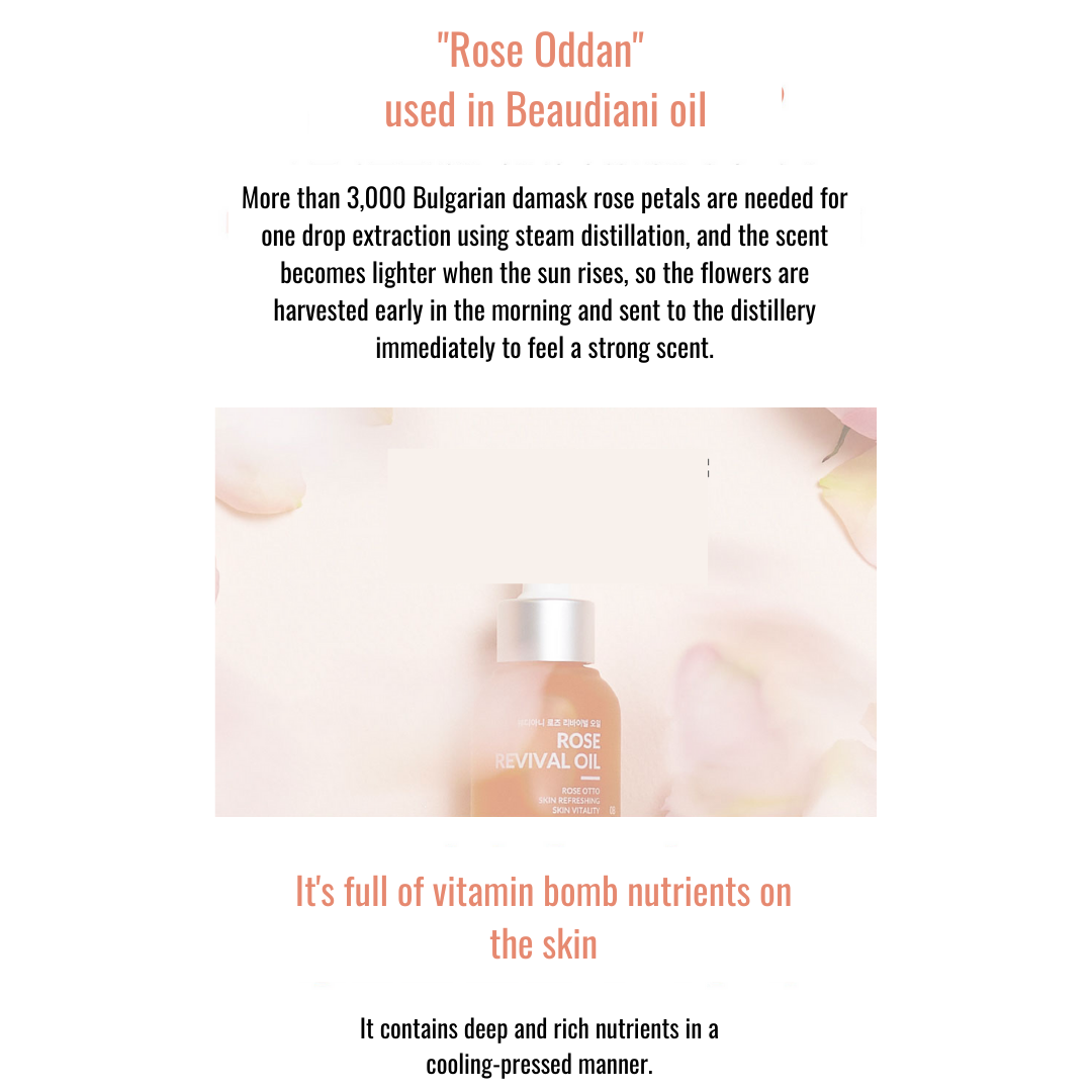 [BEAUDIANI]Rose Revival Facial Oil