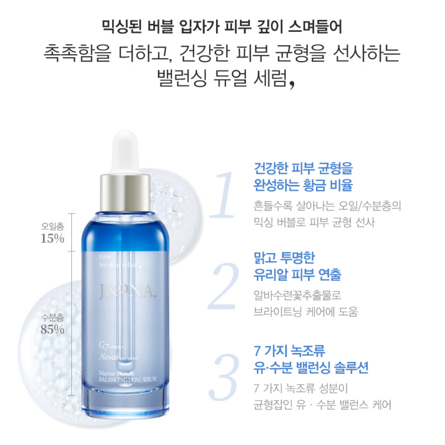 [JKONA]Marine Miracle Balancing Dual Serum