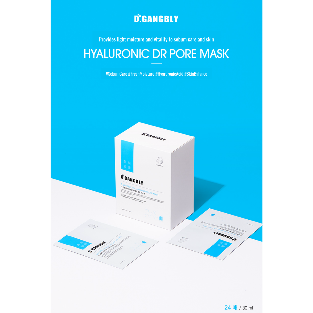 [D GANGBLY] Hyaluronic Dr. Pore Mask