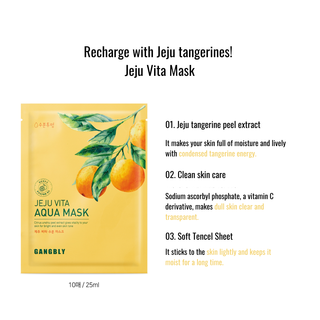 [GANGBLY] Jeju Vita Aqua Mask