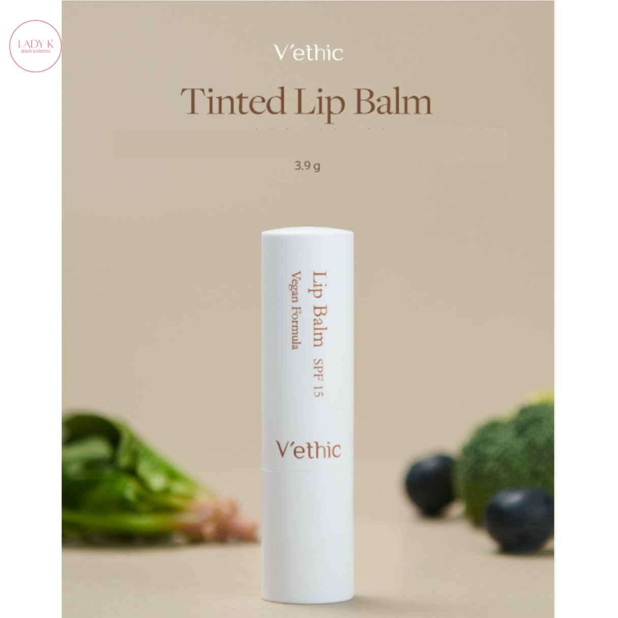 [Vethic] Tinted Lip Balm