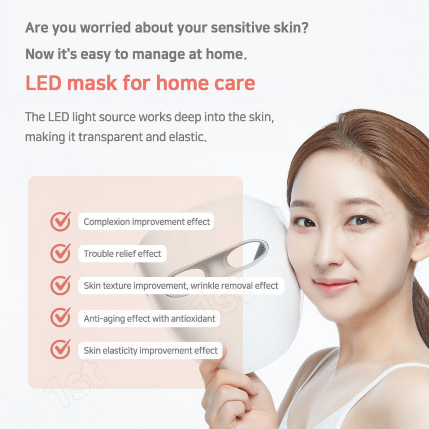 [GANGBLY LIFE] Beauty Solution LED Mask