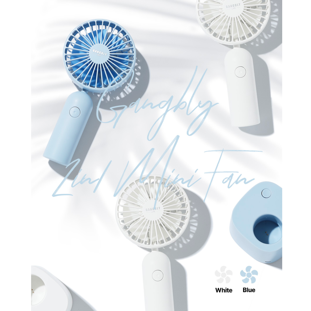 [GANGBLY LIFE] 2-in-1 Mini Handheld Fan