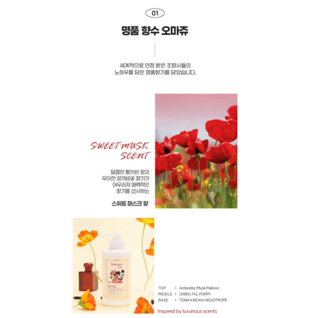 [JMSolution] Disney Body Lotion