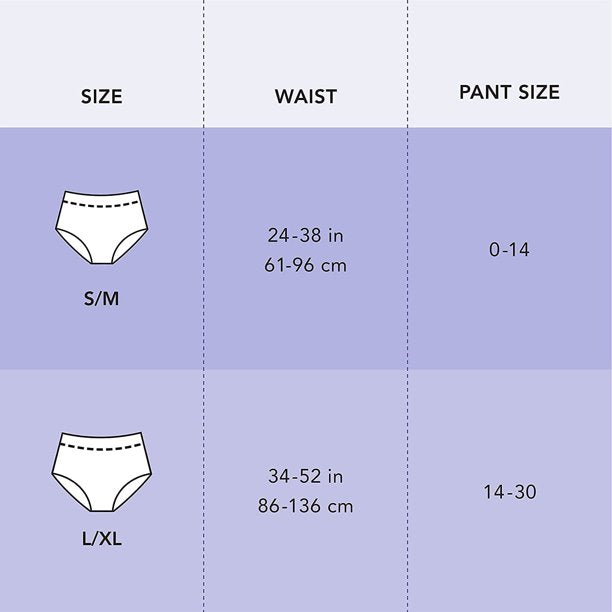 Rael] ORGANIC COTTON COVER DISPOSABLE PERIOD UNDERWEAR 4ct – LADY