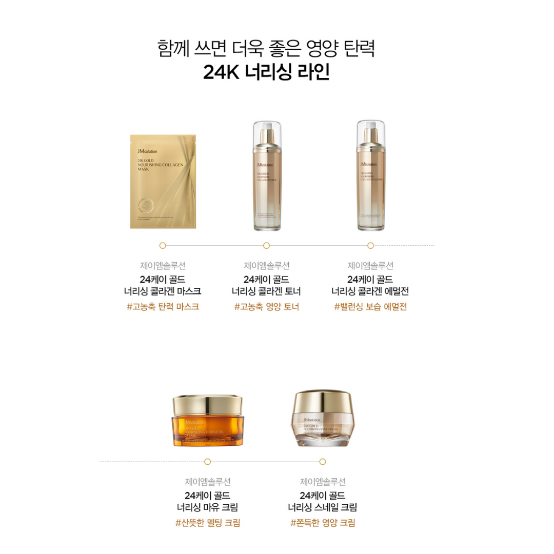 [JM Solution] 24K Gold Skincare Set