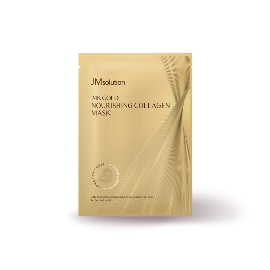 [JM Solution Mask] 24K Gold Nourishing Collagen Mask – LADY K HOUSE