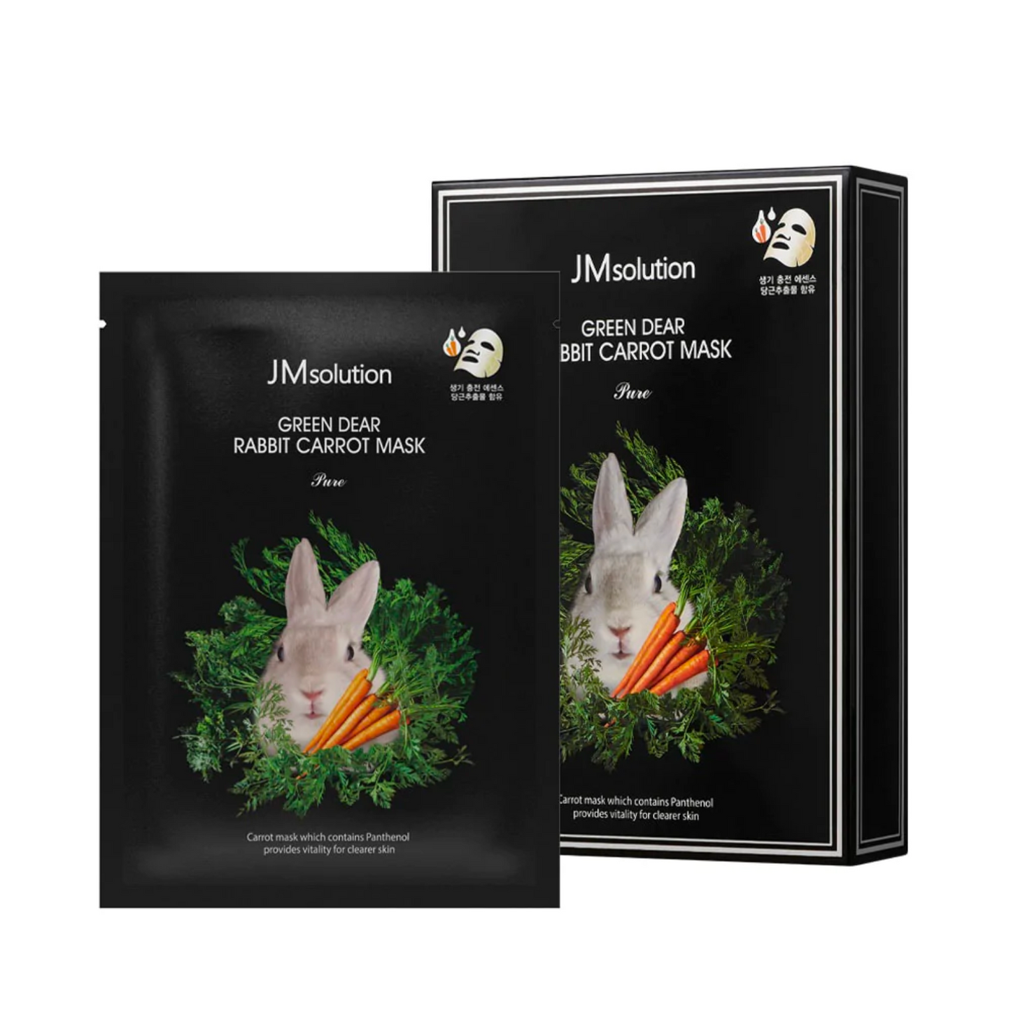 [JM Solution Mask] Green Dear Rabbit Carrot Mask