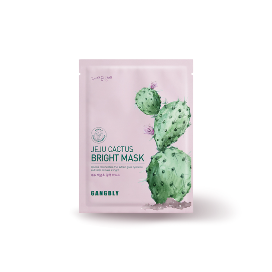 [GANGBLY] Jeju Cactus Bright Mask