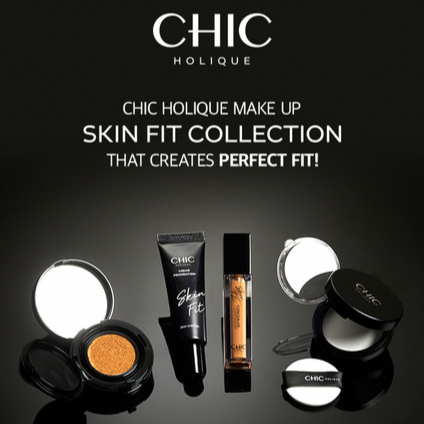 [CHIC HOLIQUE] Skin Fit Translucent Pressed Powder