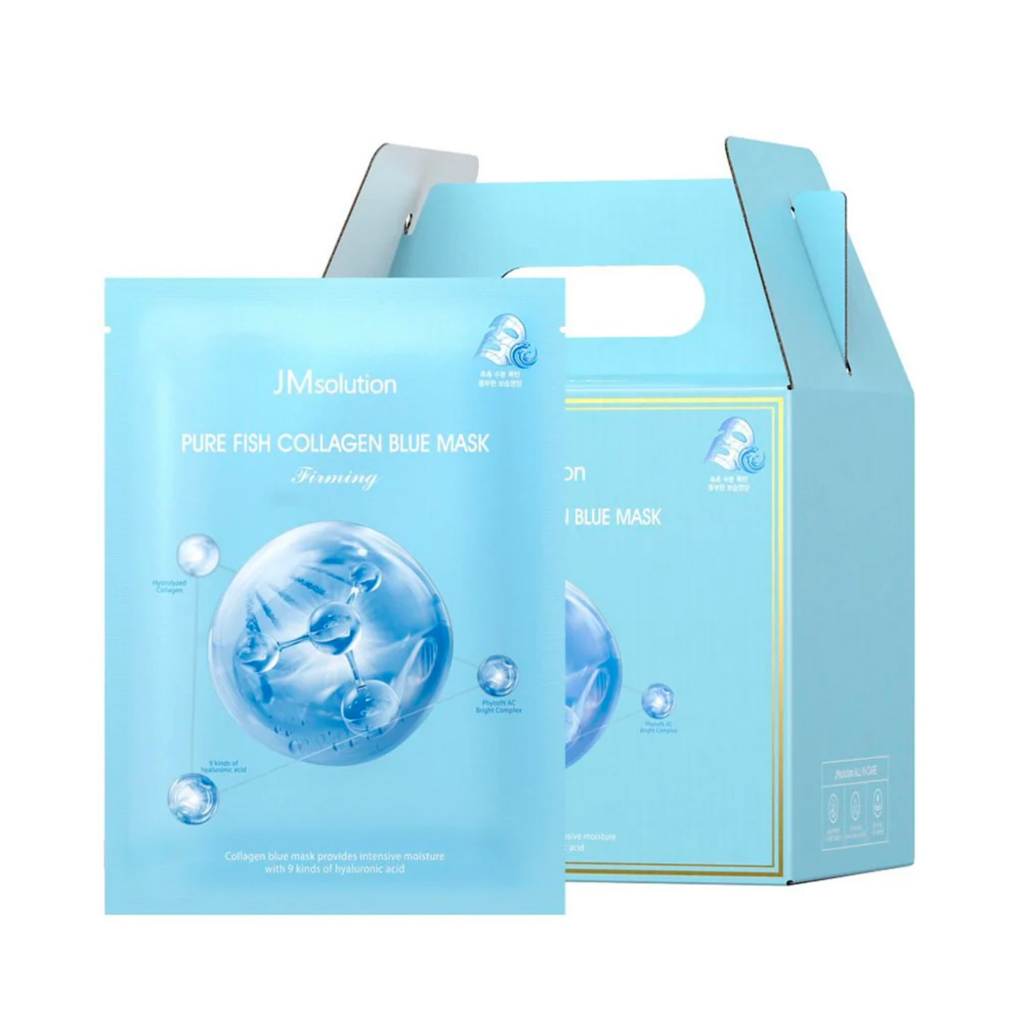 [JMSOLUTION] Pure Fish Collagen Blue Mask Firming