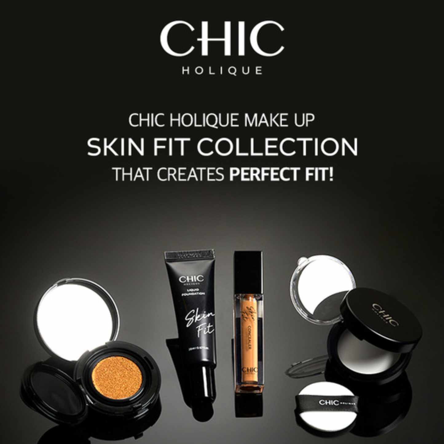 [CHIC HOLIQUE] Skin Fit Liquid Foundation